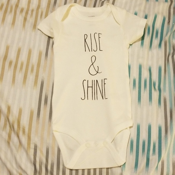 Rae Dunn Other - Rae Dunn Rise & Shine Onesie
